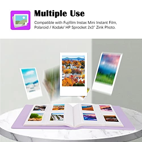 Instax Mini 256 Pockets Leather Photo Album