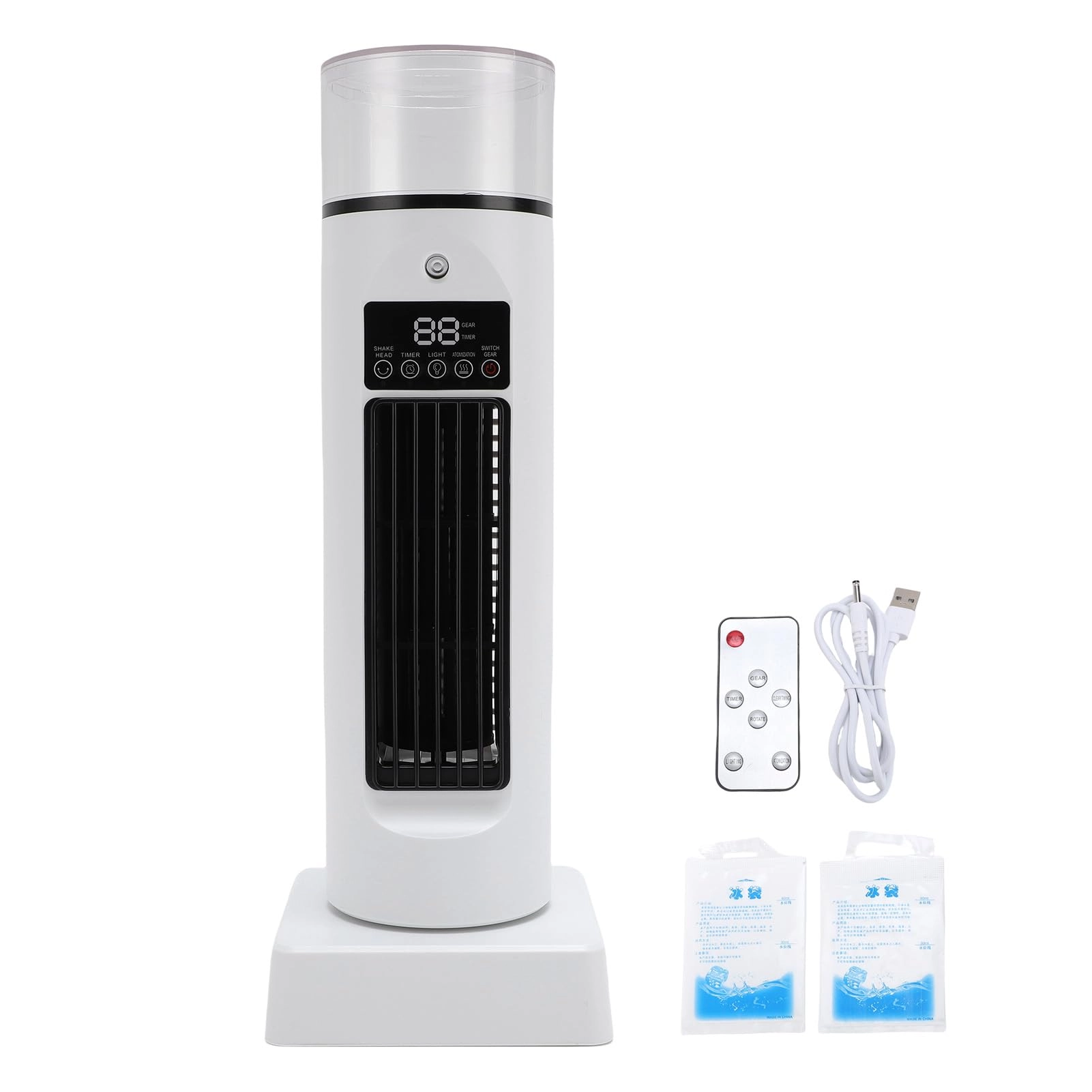 YDuupxe Portable Air Conditioner - Remote 100ML
