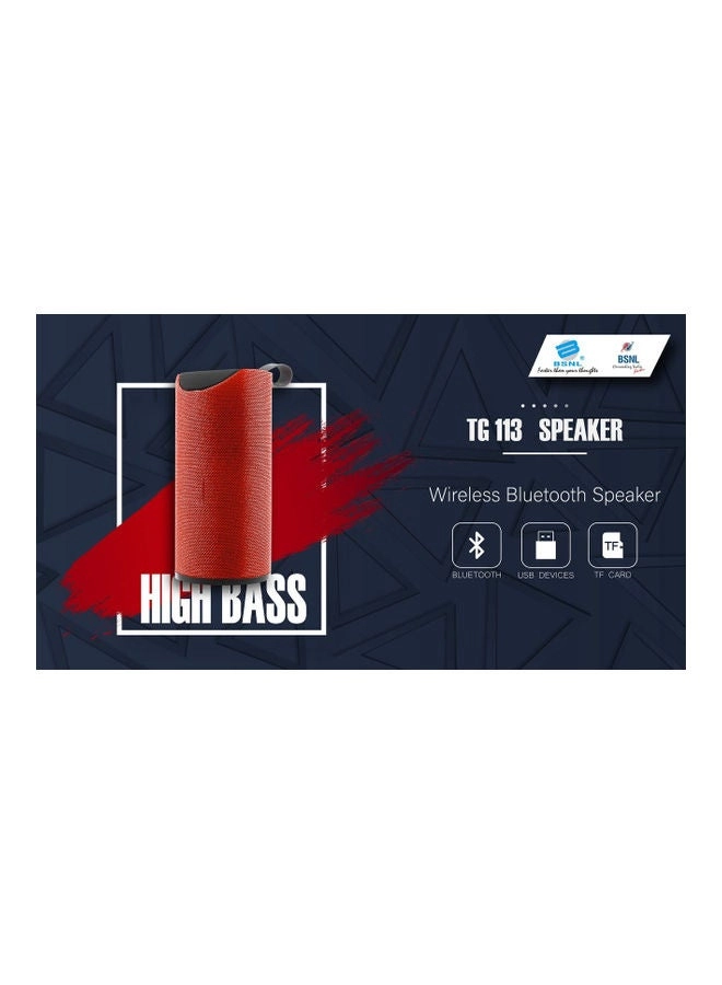 TG113 Bluetooth Speaker