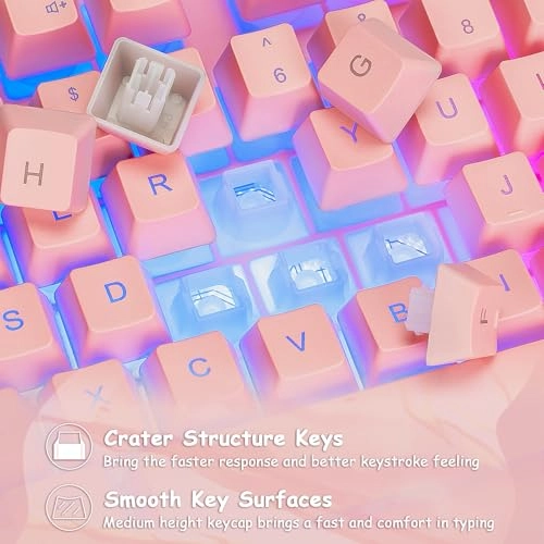 Gaming Wireless Keyboard and Mouse - Wired/Wireless