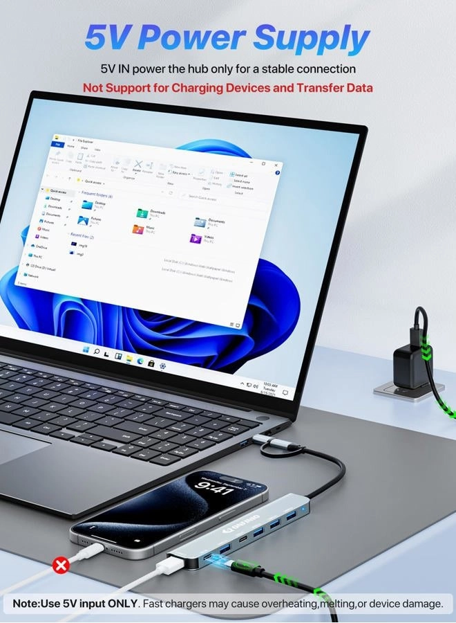 7-Port USB Hub - PC