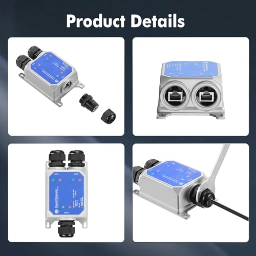 IP67 1 in 2 Out 2-ports