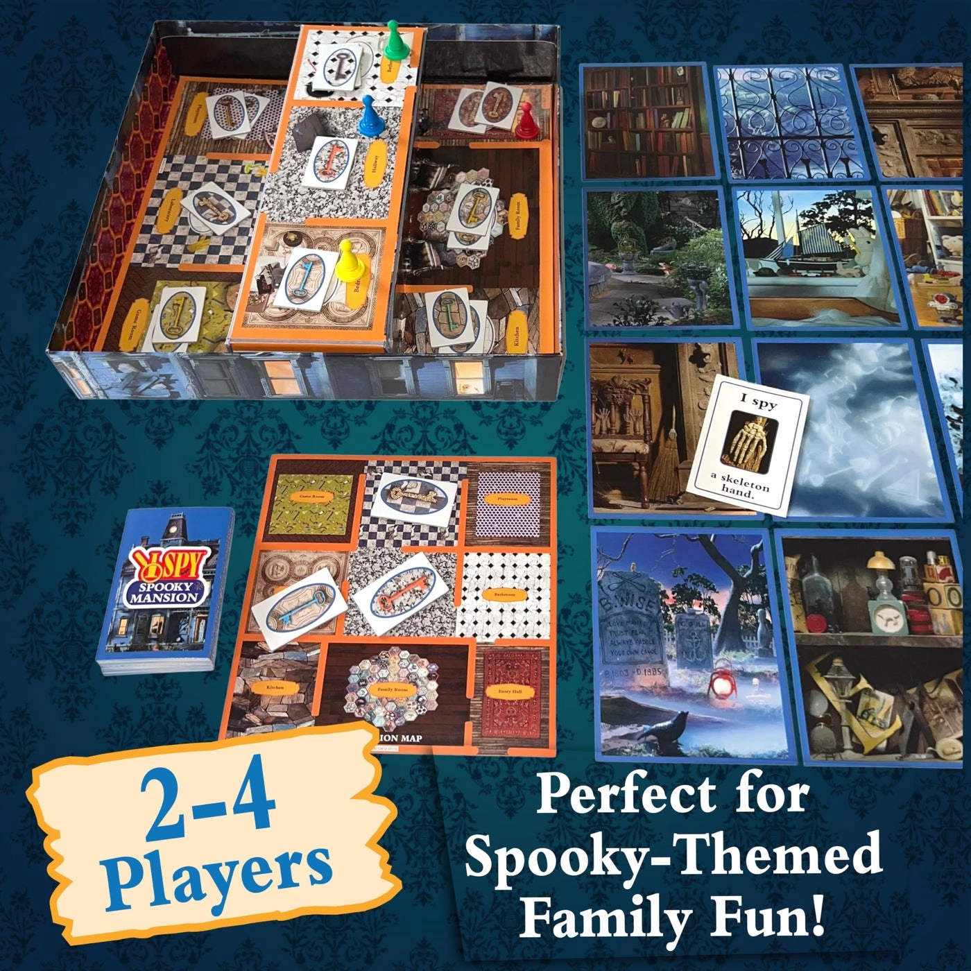 I SPY Spooky Mansion Game