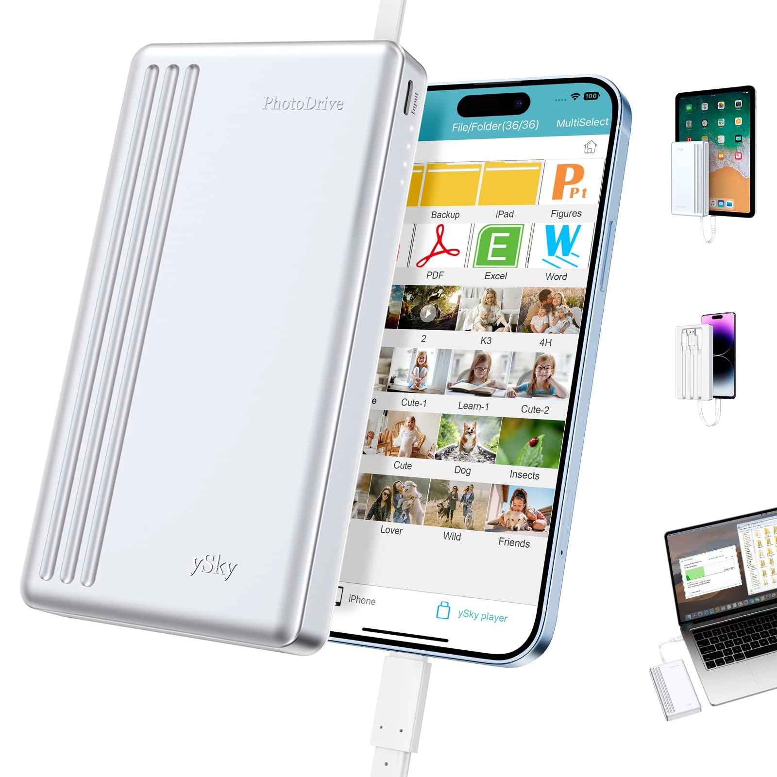 ySky PD01Y - 5400 RPM 2TB HDD