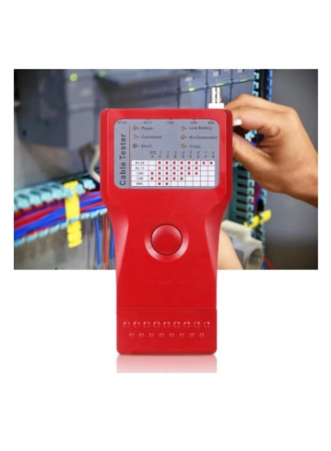 Lan Checker - RJ-45 RJ-11 BNC 1394 USB Local or remote test mode