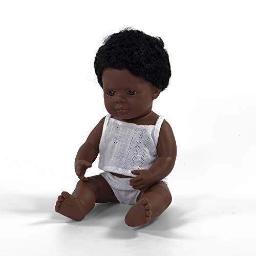 Baby Doll - 38 cm Vinyl African American boy