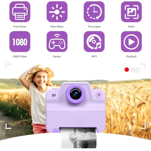 KC6 - Kids Instant Print Camera