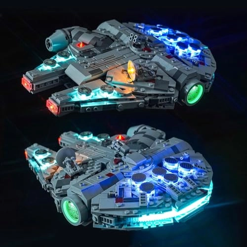 75375 Millennium Falcon - 16 light sources USB/Battery powered