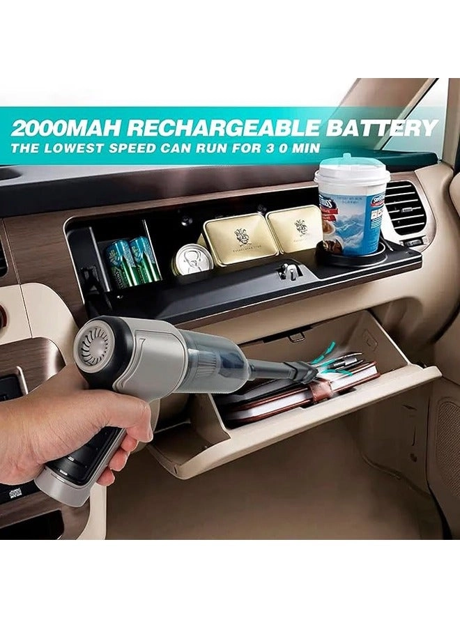 Portable Car Vacuum Cleaner - 2000mAh