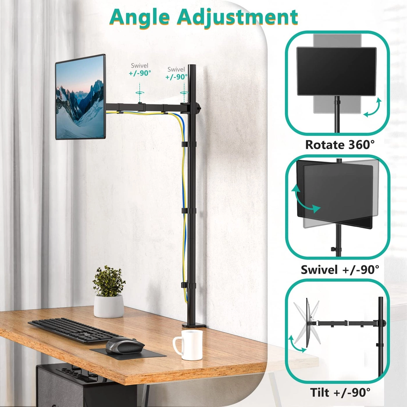 MF001 - Single 32 inch 75 to 100 millimeter