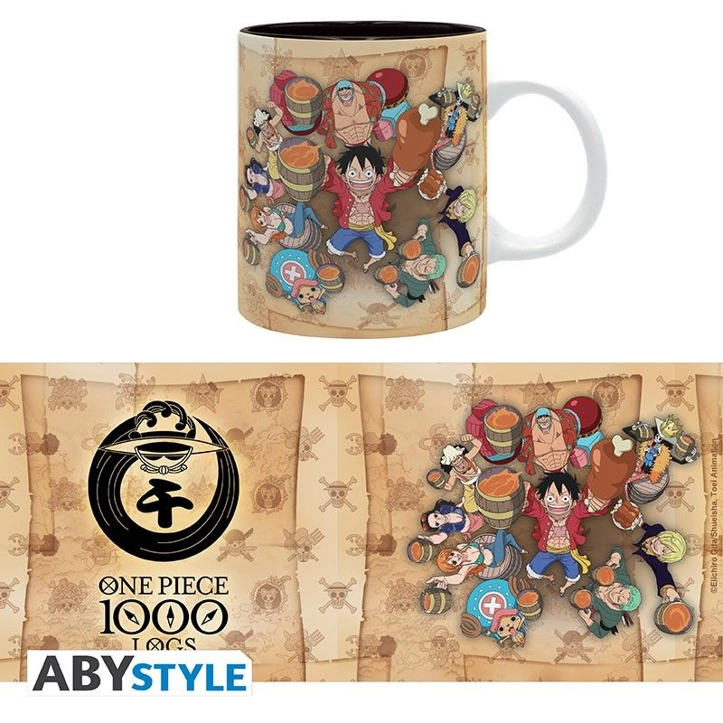 ONE PIECE 1000 Logs Cheers Mug - 2 pcs - 320 ml