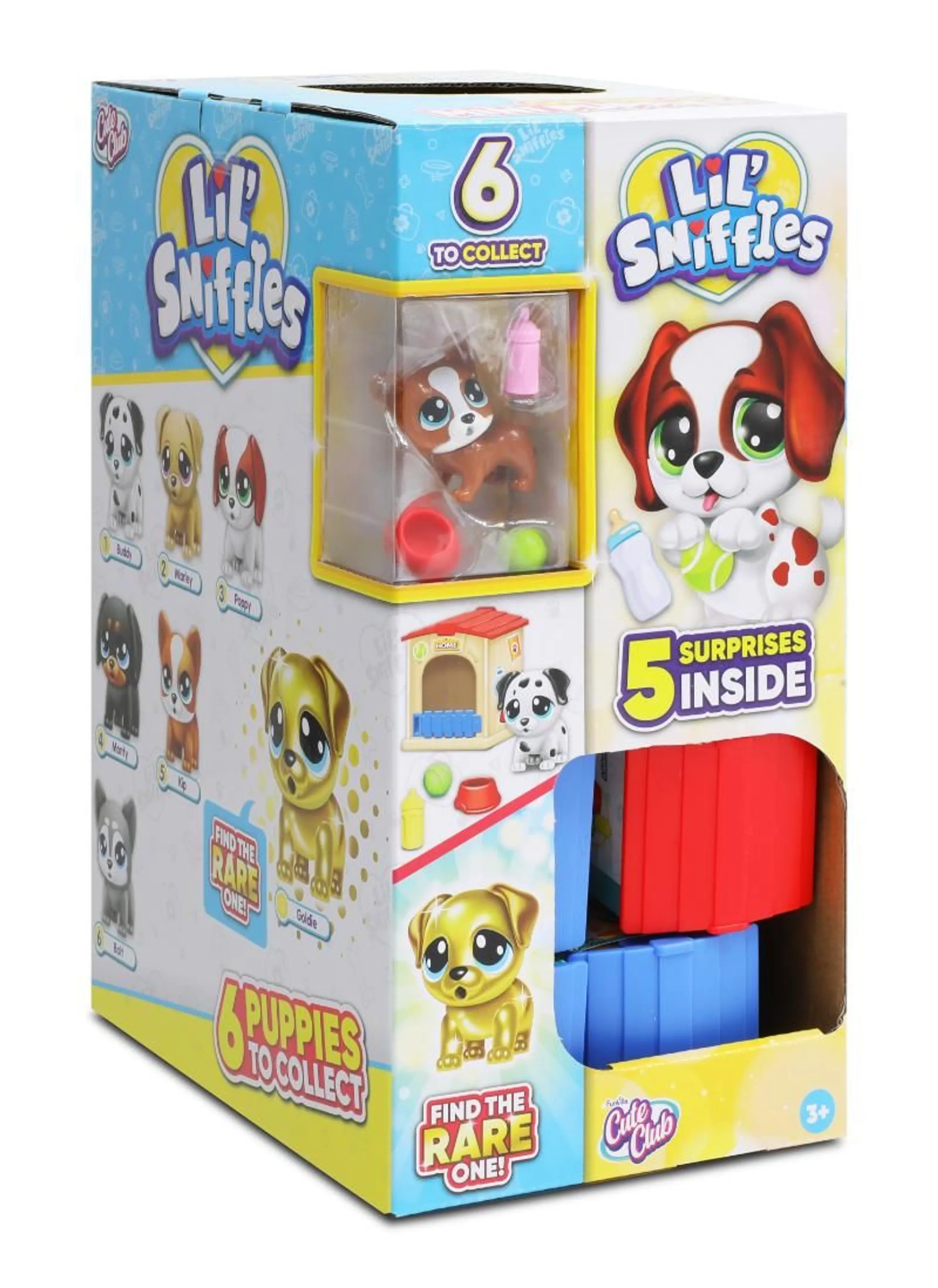 Funville Lil Puppies Cute Club 24 cm Collectible - 6 Assorted