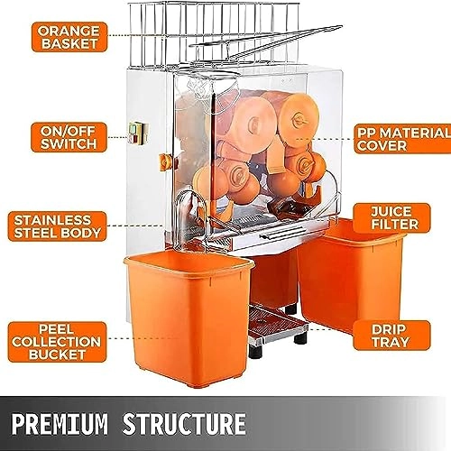 Electric Orange Juicer - 120W