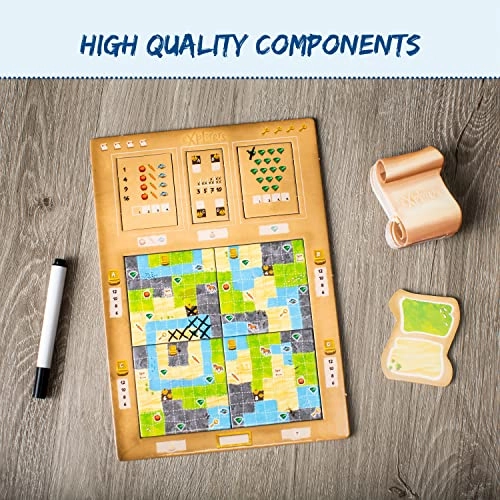 Explorers - Flip and Write Strategy Game