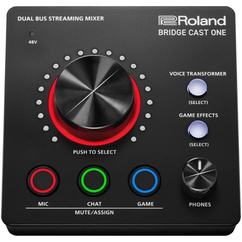Bridge Cast - Dual Bus Streaming Mixer Black
