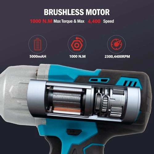 Pro Series Cordless Impact Wrench - 1000nm 1/2"