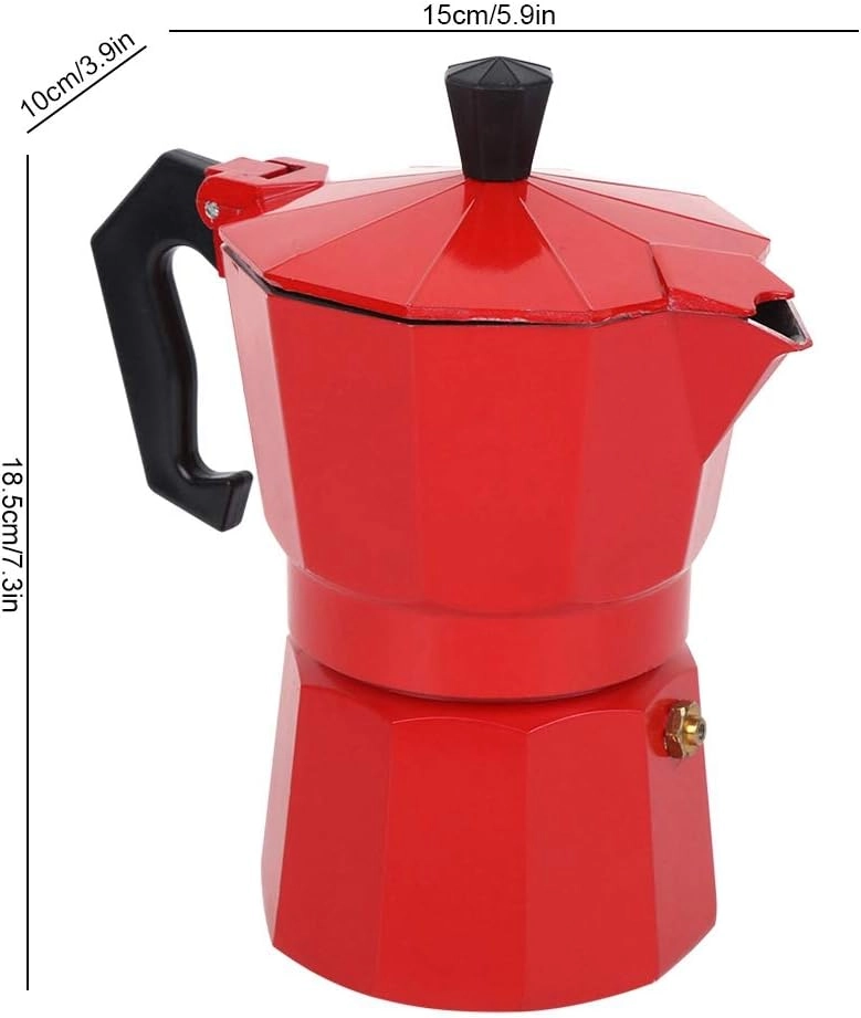 Moka Pot - 6-Cup Aluminum