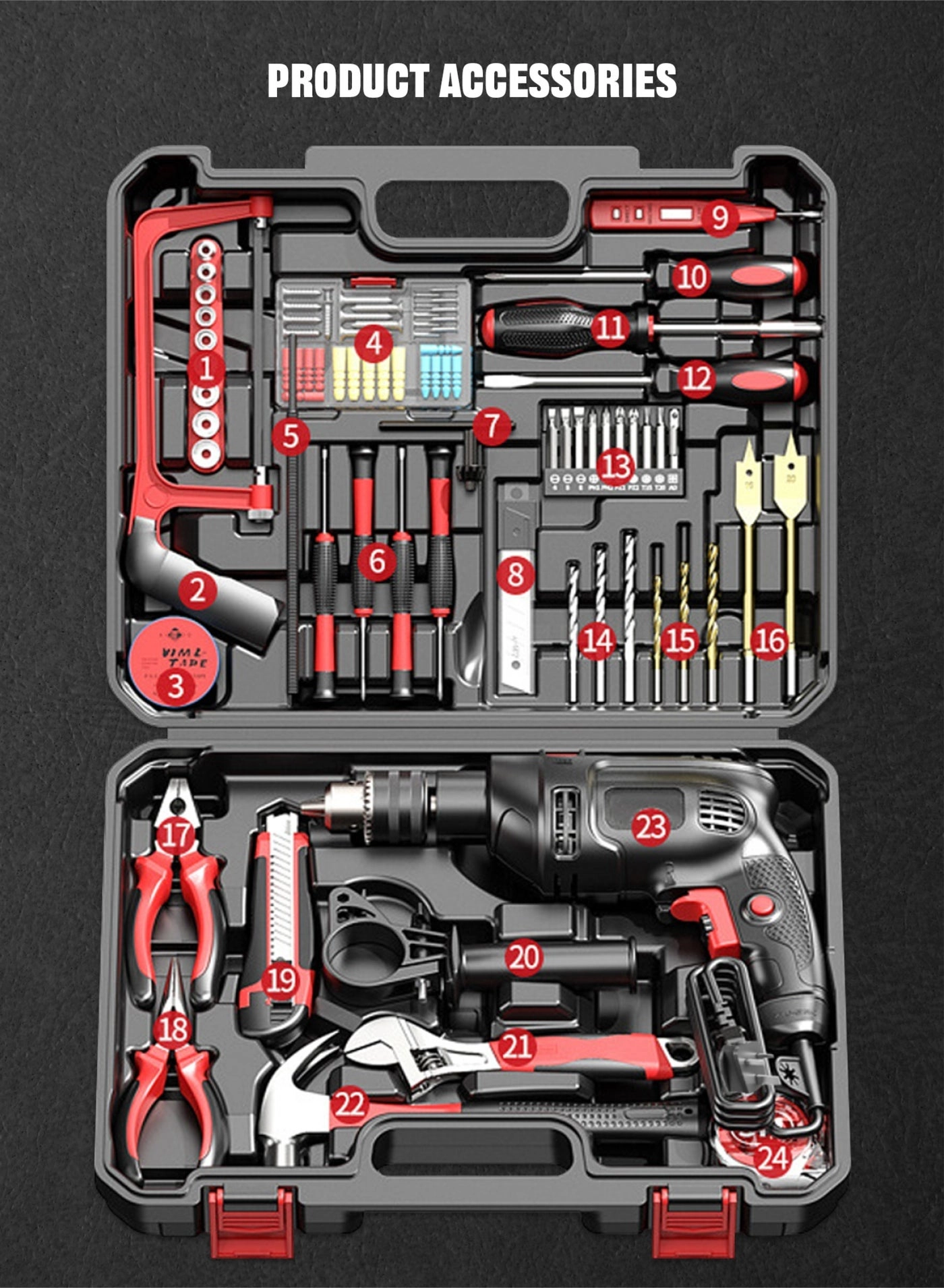 Corded Hammer Drill Kit