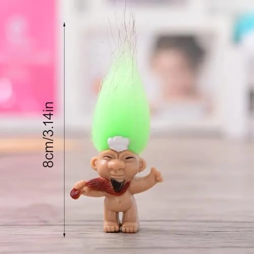 Mini Troll Dolls - 8 pcs (8 cm) (PBA260103)