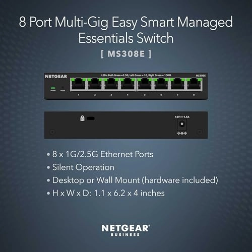 MS308 - 8-ports