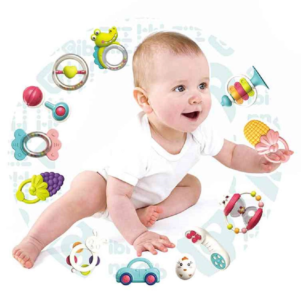 Baby Rattle Set - 6 months 12pcs