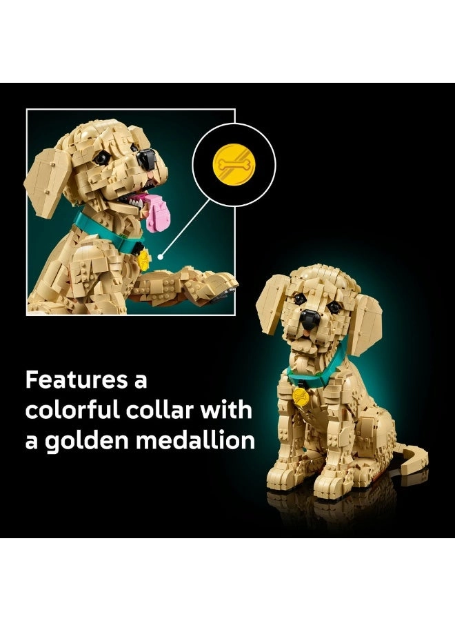 Golden Retriever Puppy (11384) - Posable Home Decor