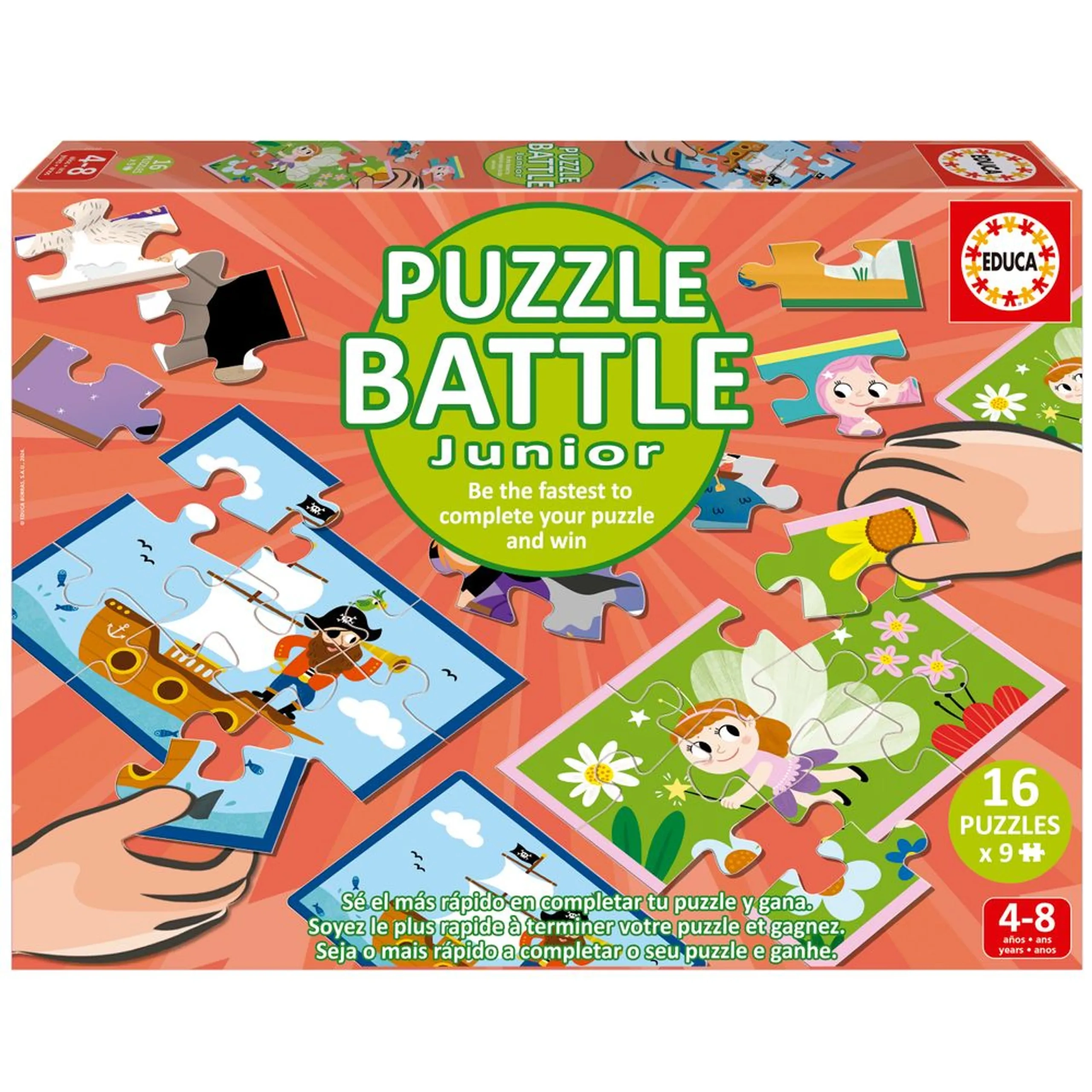 Educa Battle Junior Miscellany Puzzle (RTT-20118) - 144 pcs