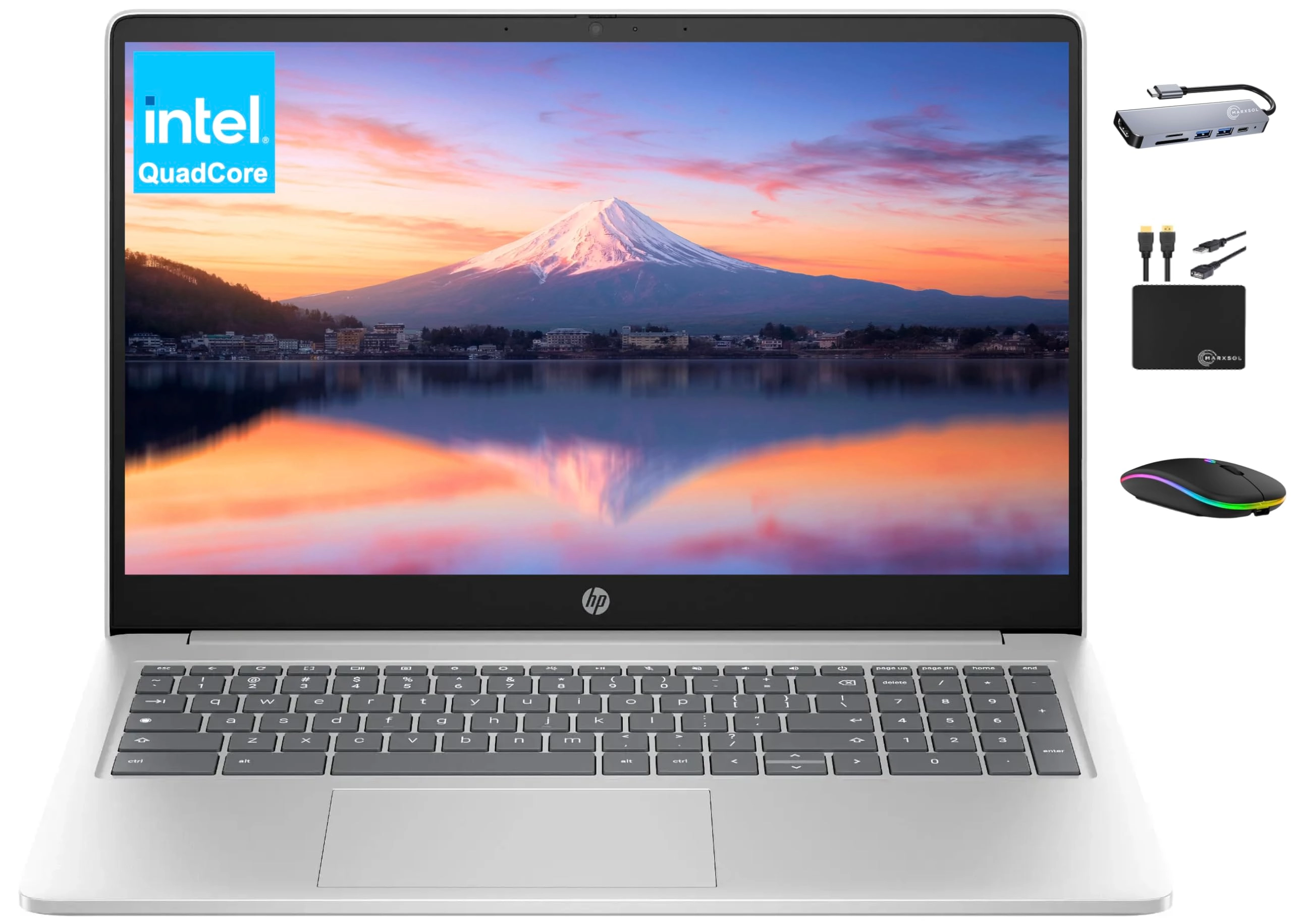 HP 2025 Premium Chromebook - 15.6'' 564GB 8GB 64GB N200