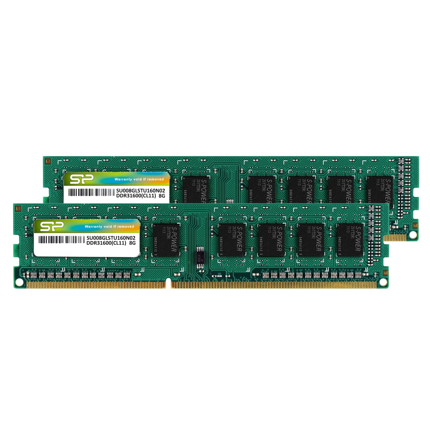 Silicon Power DDR3 UDIMM - 16GB 1600MHz 240-pin