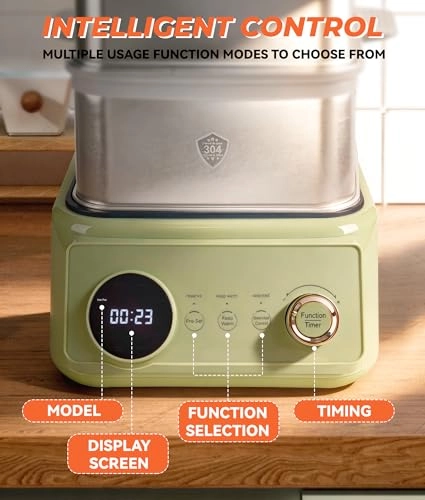 Double-Layer steamer - 10.6 Quarts