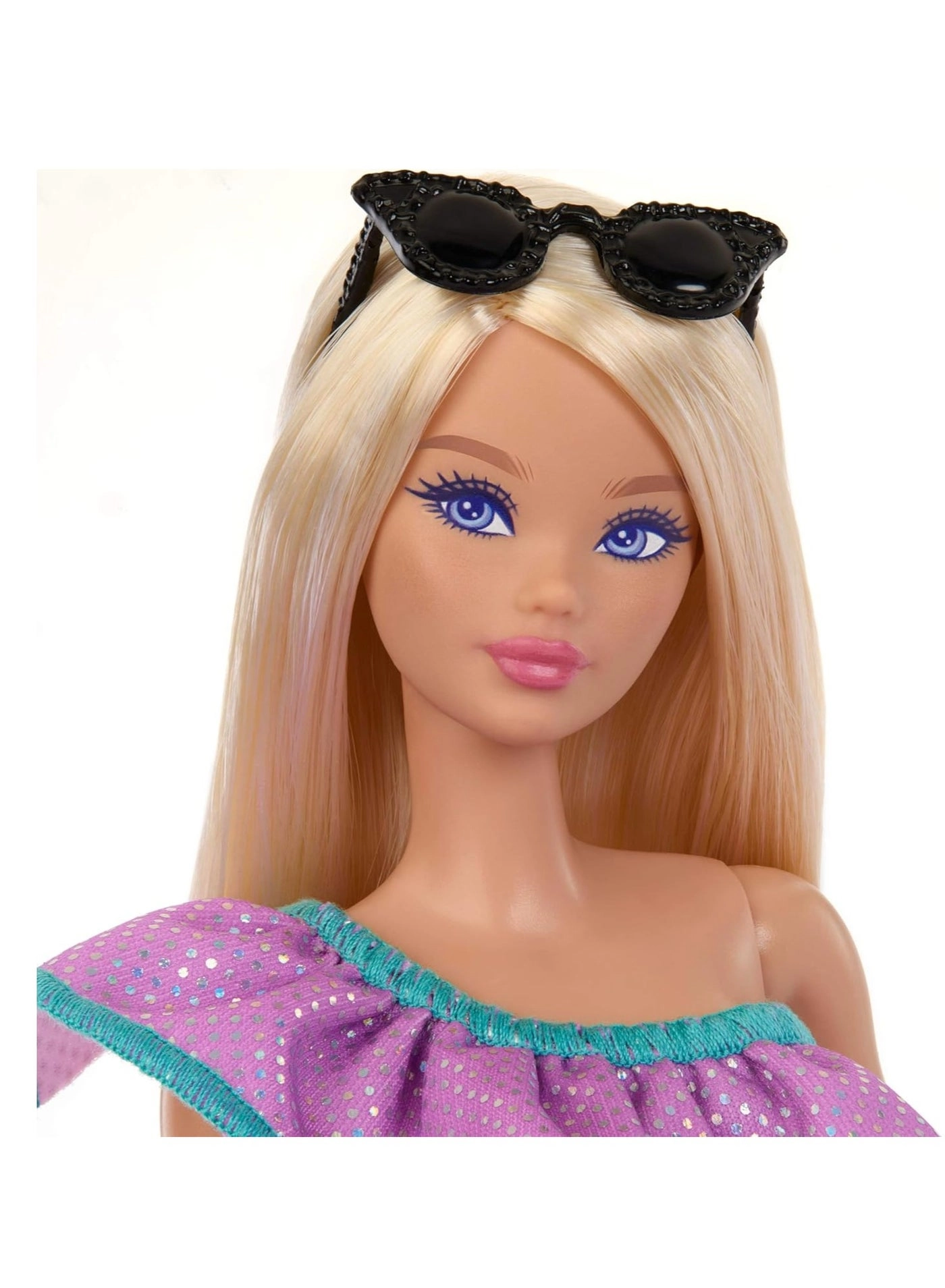 Barbie Doll and Fashions Gift Set - three complete outfits 2 handbags 3 sets of shoes