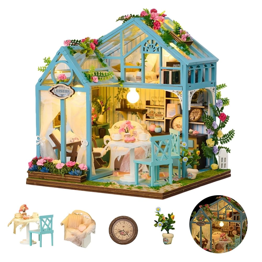 XEERUN Book Nook Kit - floral