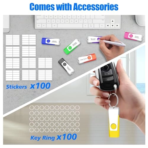 100Pack-8GB - USB 2.0 USB Type A 8GB