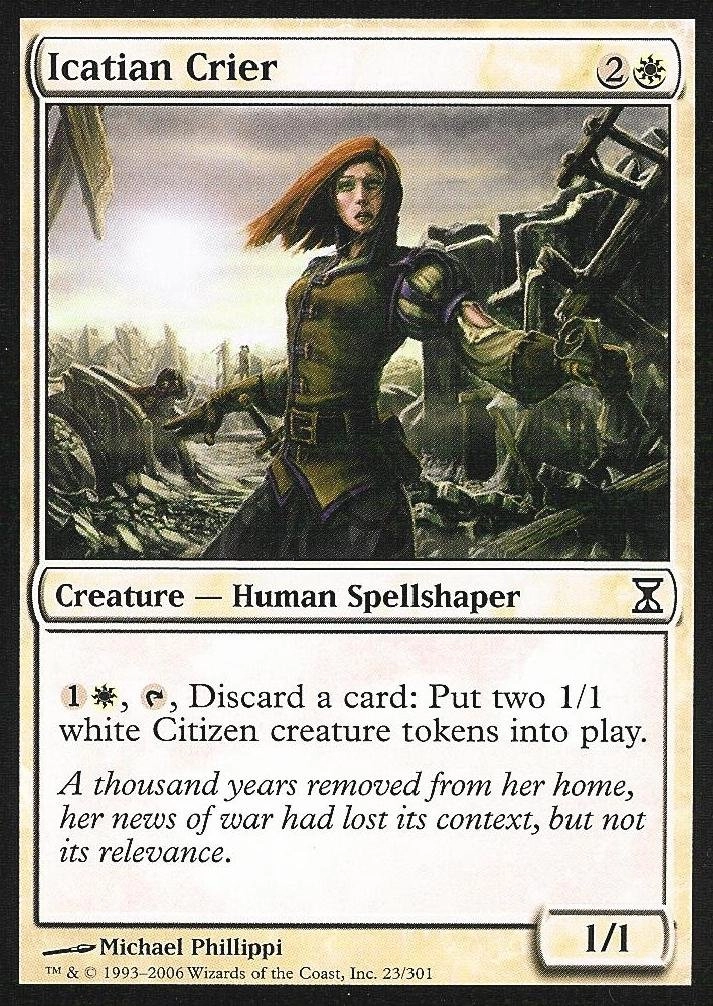 Wizards of the Coast Icatian Crier - Time Spiral