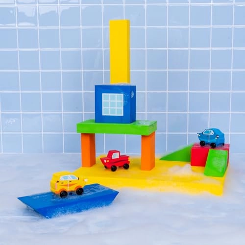 Floating Cars Set - 13 Pieces Ethylene Vinyl Acetate