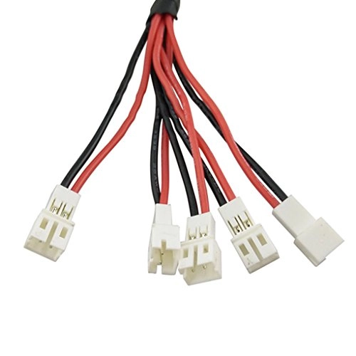 5 in 2 Li-po Battery Charging Cable - 3.7V + USB 2.0 Charging Line