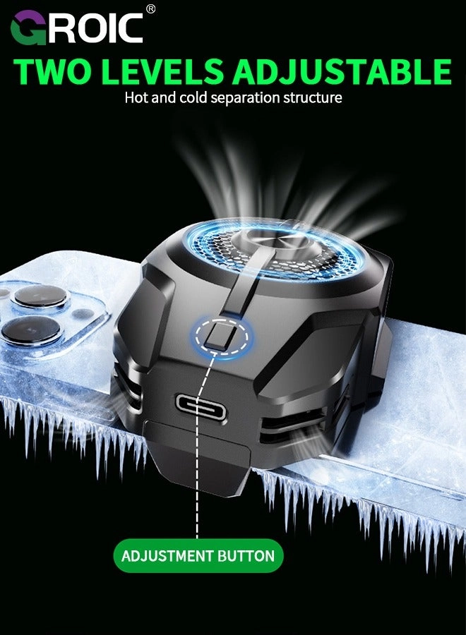 Mobile Phone Radiator Cooling Fan - Gaming Grip