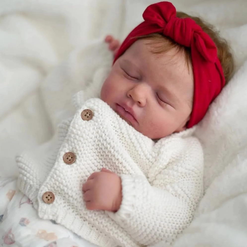 LOULOU Reborn Baby Doll - 20 Inch Vinyl Girl Ages 3+