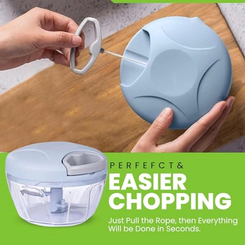 Manual Food Chopper - 220 g Pull string