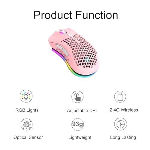 Wireless Gaming Mouse - Bluetooth