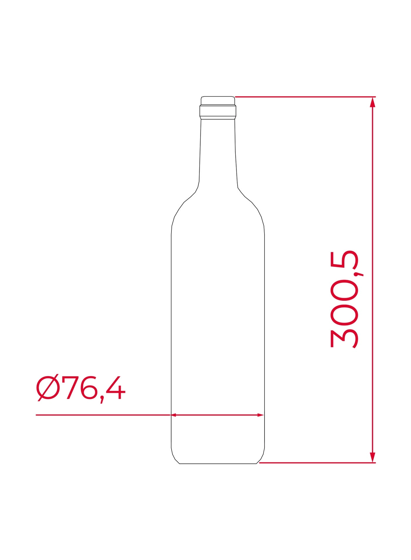 RVF 10032 - three independent temperature zones 28-bottle capacity