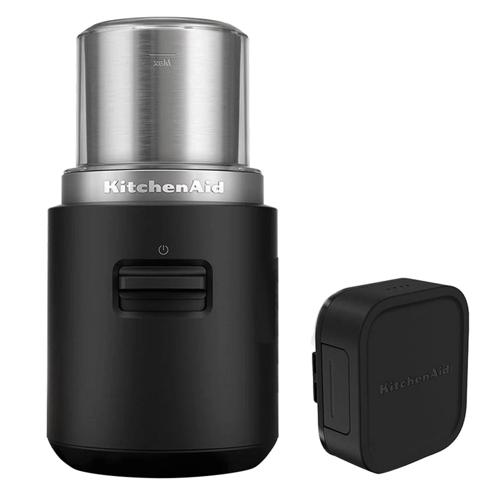 KitchenAid Cordless Coffee Grinder - 12 V Black