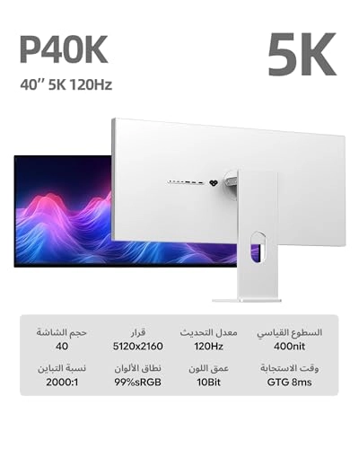 P40K - 40 5120 x 2160 Pixels