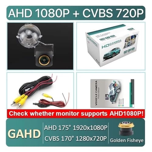 Car Reversing Camera - Night Vision AHD1080P