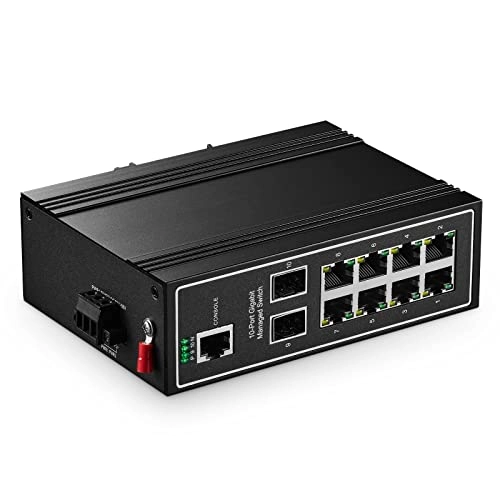 10 Port Gigabit Managed - 8-ports