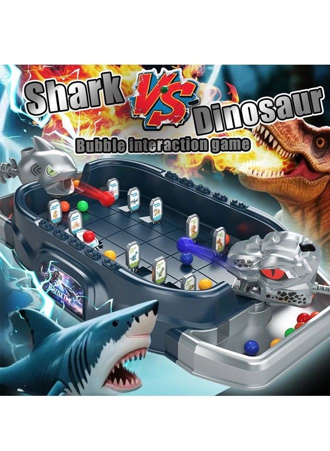 Dinosaur vs Shark Battle Plate