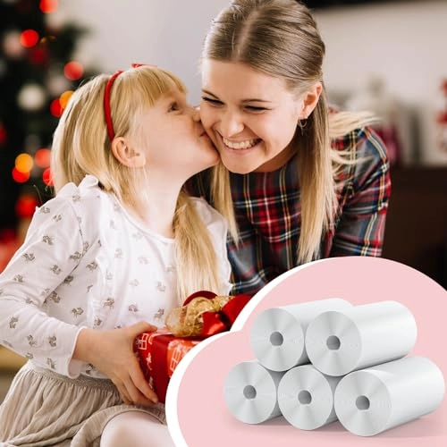 Instant Camera Refill Print Paper - 5 Rolls 56mm x 25mm