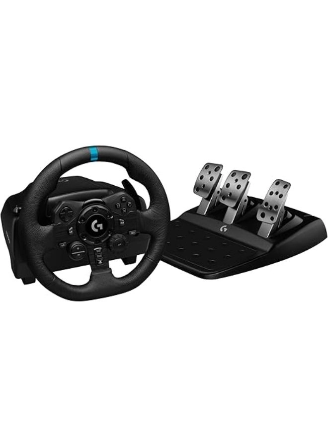 Logics G923 Racing Wheel & Pedals - PS5 Pro/PS5/PS4/PC