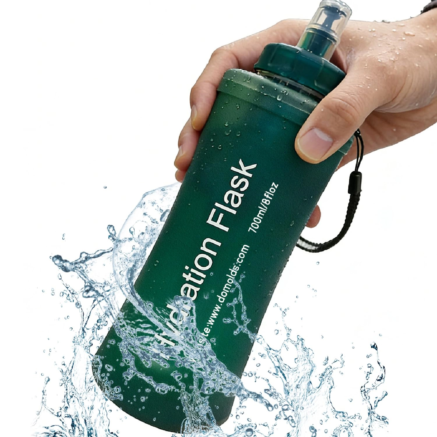 Axen Collapsible Water Bottle - Filter 700 ml