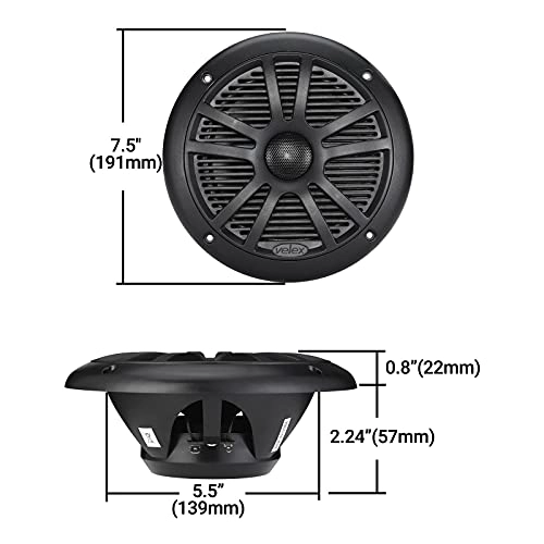 Marine Audio System - 6.5 Inch 180 Watt